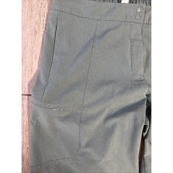 LULULEMON Light Utilitech Cargo Pocket High-Rise Pant Women Size 8 Green - Picture 2 of 5